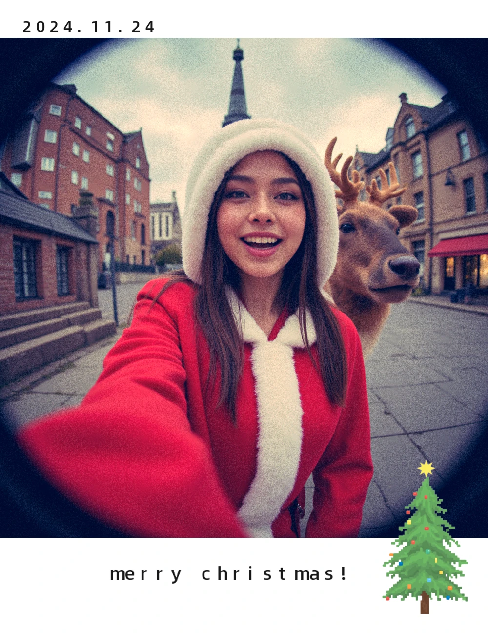 # Christmas Polaroid Photo Generator