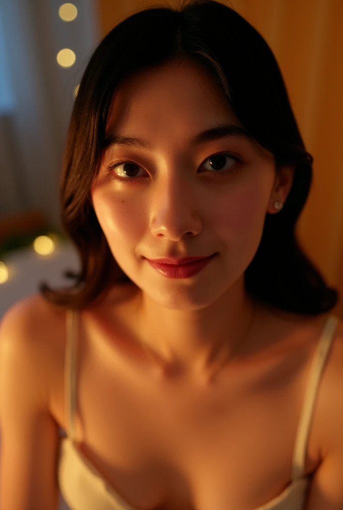 small breasts, white panties, topless, with both legs open, 1girl, beautiful detailed eyes, beautiful detailed lips, extremely detailed face and eyes, long eyelashes, sensual pose, erotic, intimate, photorealistic, highly detailed, 8k, cinematic lighting, warm color tones, soft focus, masterpiece