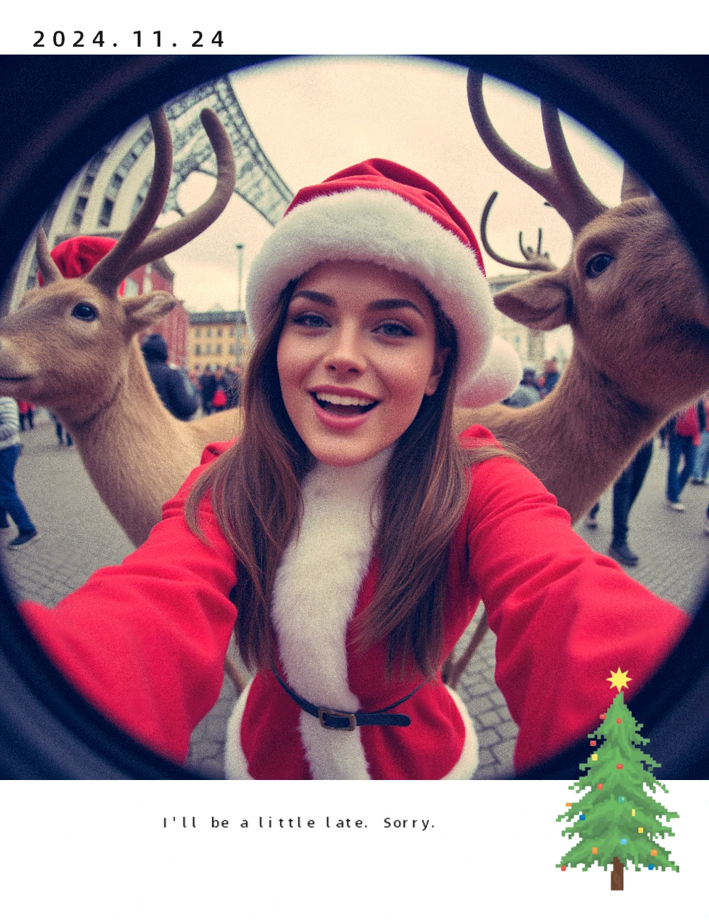 # Christmas Polaroid Photo Generator