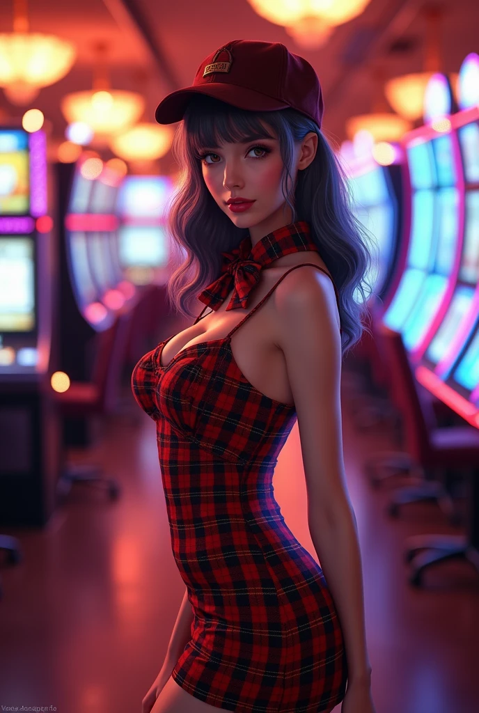 double-tailed, (wearing Casino dealer outfit, short jacket, tie, latex Pink_skirt, suspenders, leather waist belt) breasts (round breasts, hourglass body, slim waist), highly detailed face, perfect face, beautiful face, detailed eye make-up, detailed face, beautiful detailed eyes, beautiful hands, perfect hands, blue hair, blue eyes, shining eyes (realistic pupils, realistic iris), intense eye make-up, (empty Casino)
(ultra details, photorealistic, best quality, unrealistic engine 5, volumetric lighting, realistic lighting, depth of field, highly detailed CG unity 8k, smooth, masterpiece, high dynamic range, vibrant)