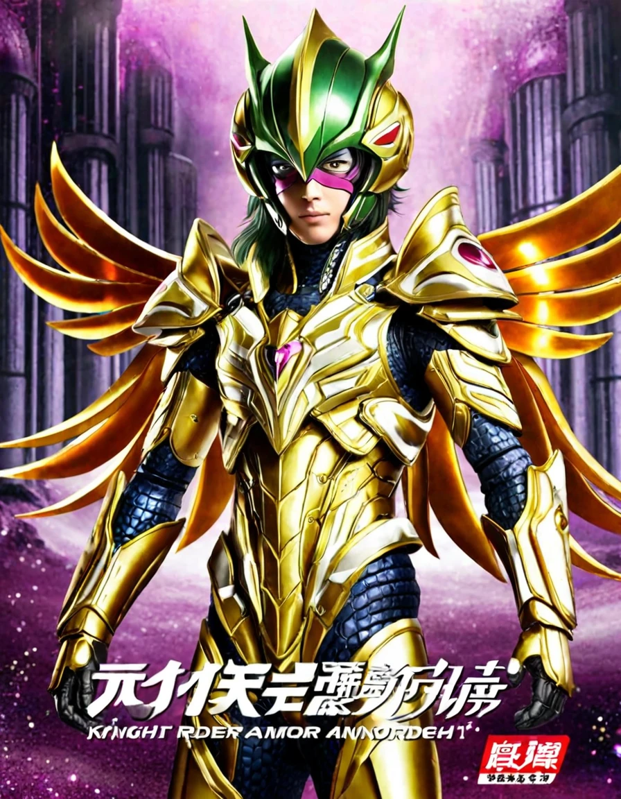 A young European man in glossy armor with white outfit without sleeves, Saint seiya, pheonix ikki, unreal engine saint seiya render, deep thoughts face with eyes closed, black messy hair