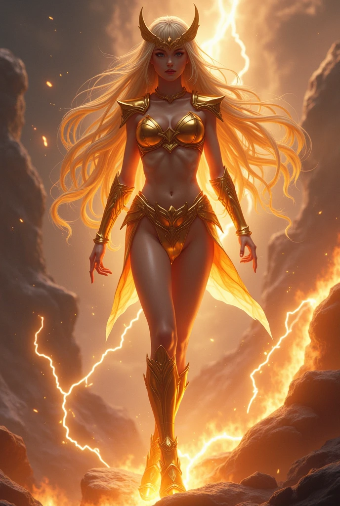 fighter,Gold Saints,Knights of the Zodiac,war effect,REAL - style image of a woman in a field, cyberpunk art inspired by Leng Mei, cgsociety contest winner, fantasy art, beautiful Mistresses fighter girl, knight girl, as a mystical valkyrie, battle Knights of the Zodiac, Saints in sexy gold bondage, mechanized valkyrie girl, unreal engine 4k wallpaper, wraith from apex legends,