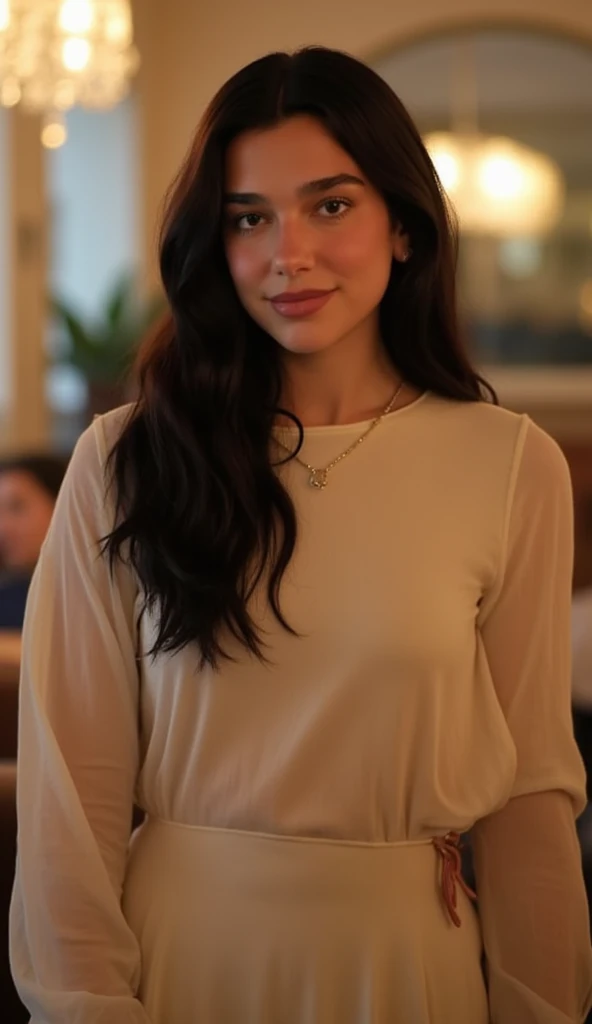 cinematic photo professional fashion close-up portrait photography of a (ohwx woman:1.3) modern Greek restaurant ,  Nikon Z9 <lora:cascina_db128_v1_Lora:1.05> . 35mm photograph, film, bokeh, professional, 4k, highly detailed