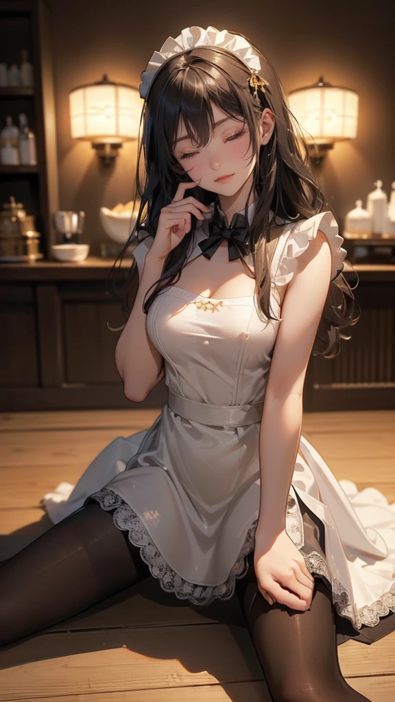 animemanga girl，Long black hair，whiteskirt，red rose, Tattooed with, Delicate and beautiful eyes, guweiz, guweiz on pixiv artstation, detailed digital anime art, 美丽的animemanga girl, guweiz on artstation pixiv, Anime style 4k, Guys, a beautiful anime portrait, animemanga girl的详细肖像, detailed anime art, beautiful anime woman