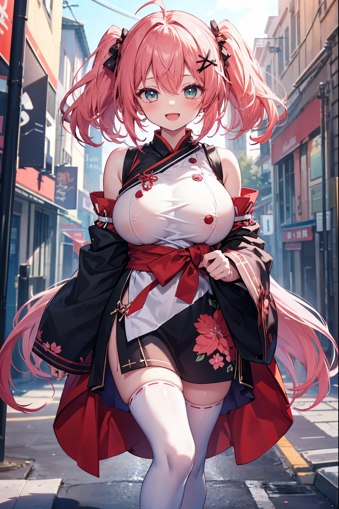 (best-quality:0.8),
(best-quality:0.8), perfect anime illustration, extreme closeup portrait of a pretty woman walking through the city --auto