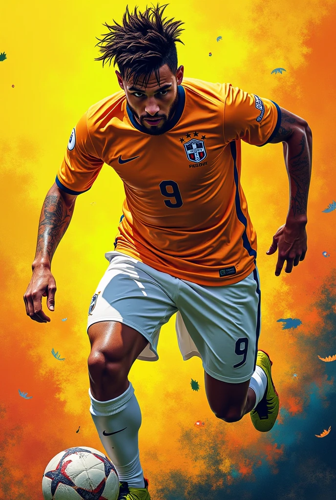 Neymar jr graphic photo full body