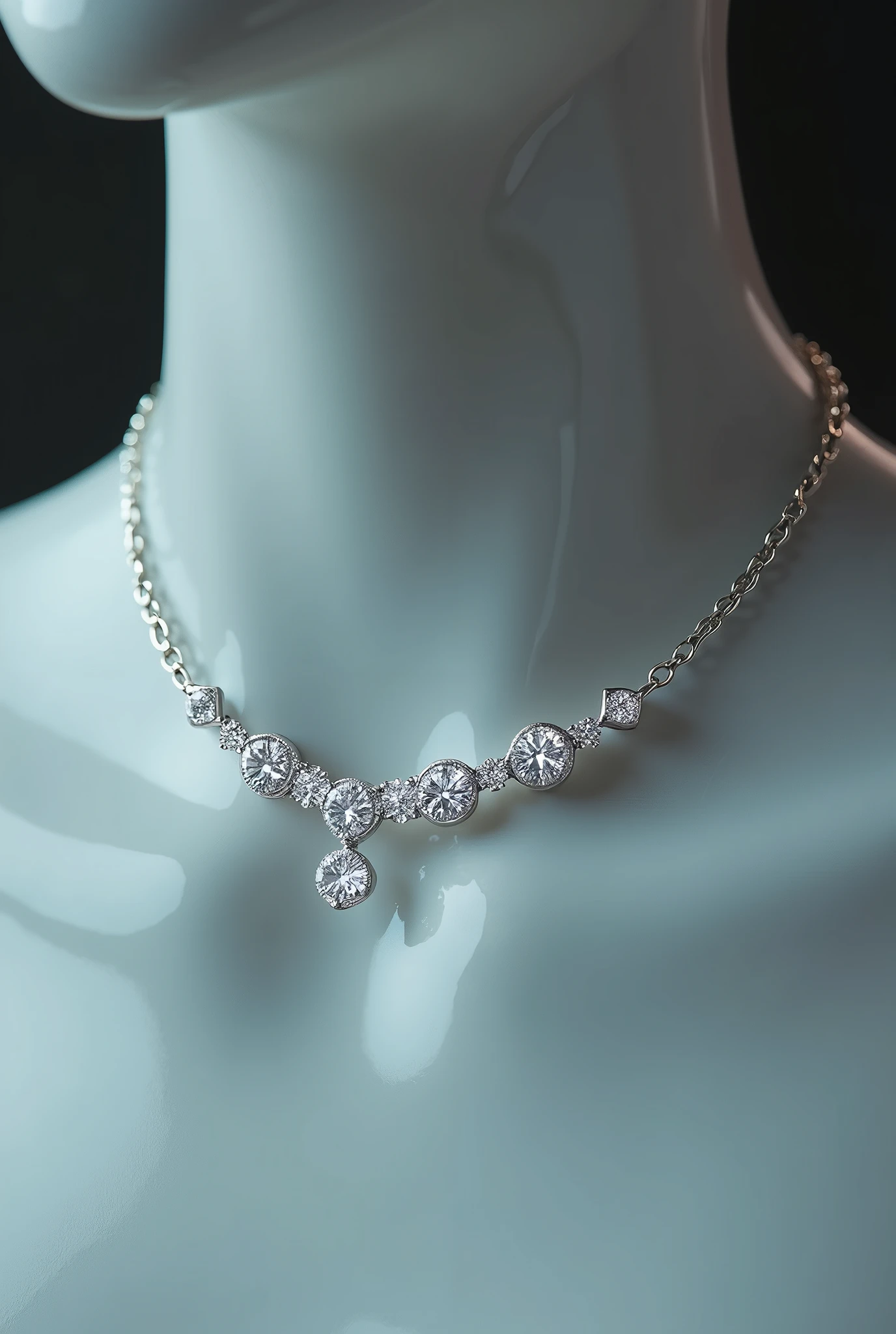 Annabelle Wallis wearing silver jewelry with sexy pose completely naked and smiling
