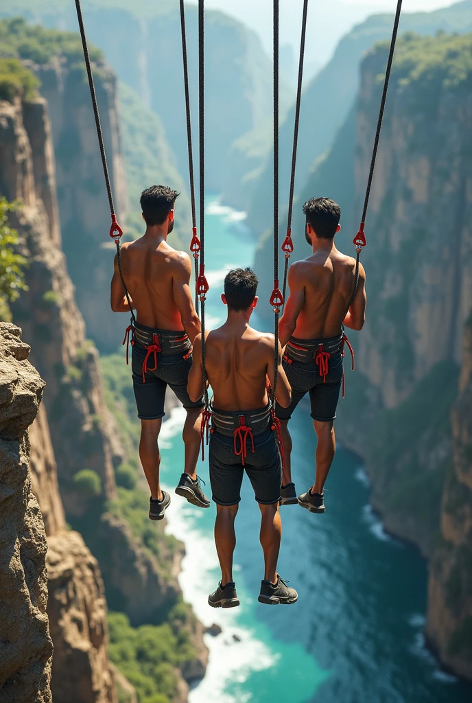 Create a collage about calisthenics in parks and beaches