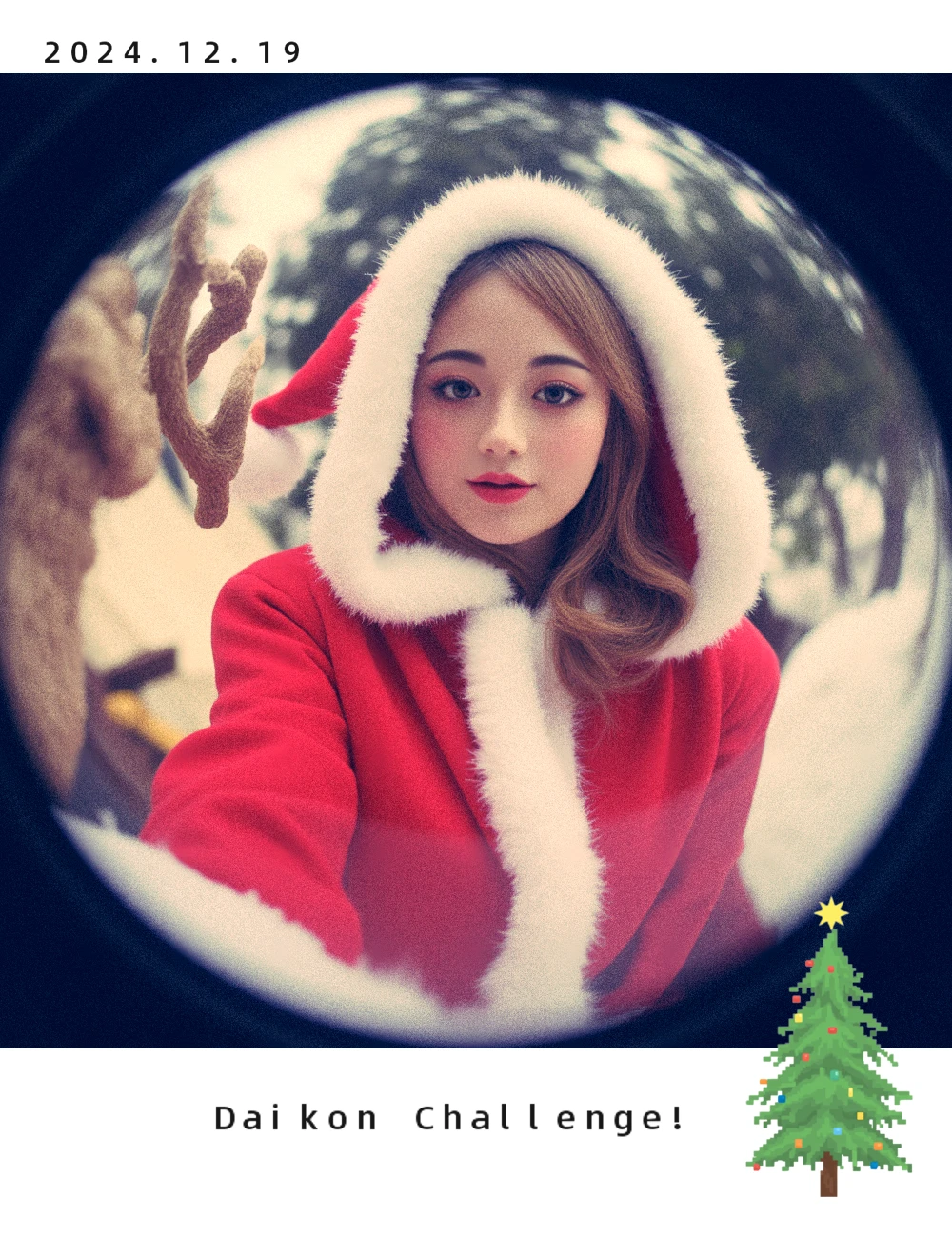 （1219）Theme：Christmas Polaroid Photo Generator/圣诞宝丽来照片生成器/クリスマスポラロイド写真生成器