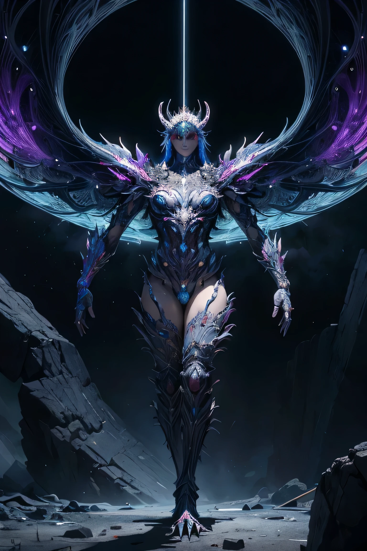 masterpiece, best quality, 1male,
warframe, ((GraceNovamon:2, Digimon)), full body, crystal energy,
<lora:R_Warframe_10:0.8>
<lora:FantasticDragon_v10:0.4>
<lora:Body_GlassHair_V1:0.2>