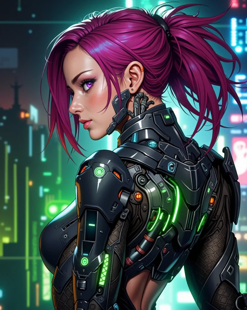 <lora:sakura:0.6>, haruno sakura,
<lora:add_detail:1.00>,
<lora:epiNoiseoffset_v2-pynoise:1.00>,
<lora:CyberPunkAI:0.7>, 
CyberpunkAI, neon,