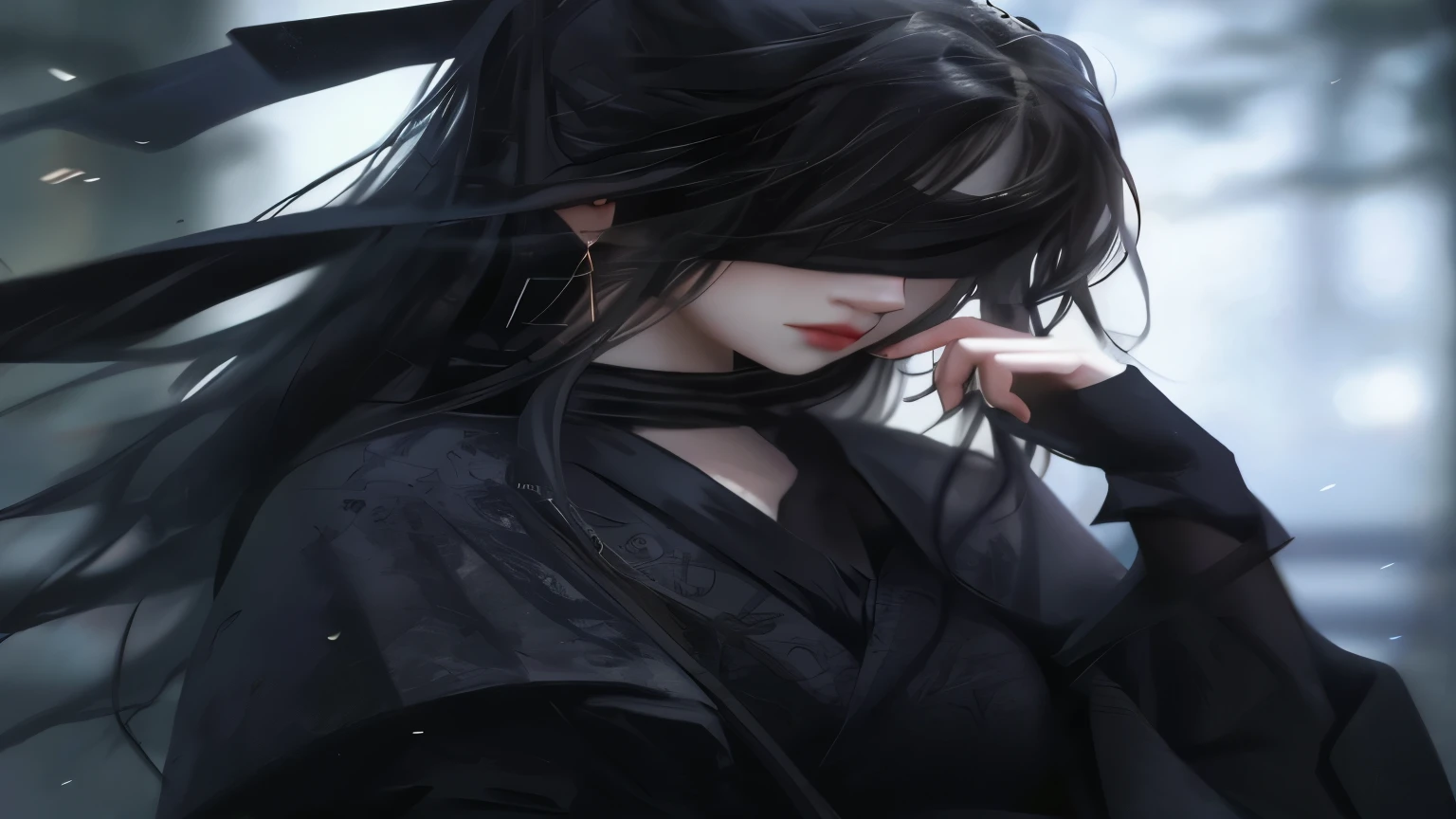 a close up of a woman with long hair and a red dress, Realistic cute girl painting, adorable digital art, Beautiful digital illustration, Cute detailed digital art, cute portrait, Chinese girl, a beautiful anime portrait, lovely digital painting, Beautiful character painting, Kawaii realistic portrait, Beautiful digital artwork, beautiful digital art, high quality portrait, digital art picture, Very beautiful girl