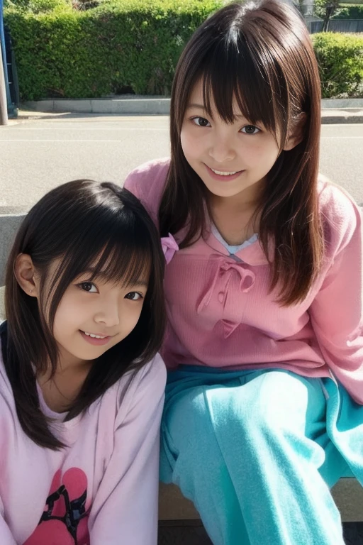 ((( Japanese)))、((( Transcendental Cute Three Elementary School Girls )))、