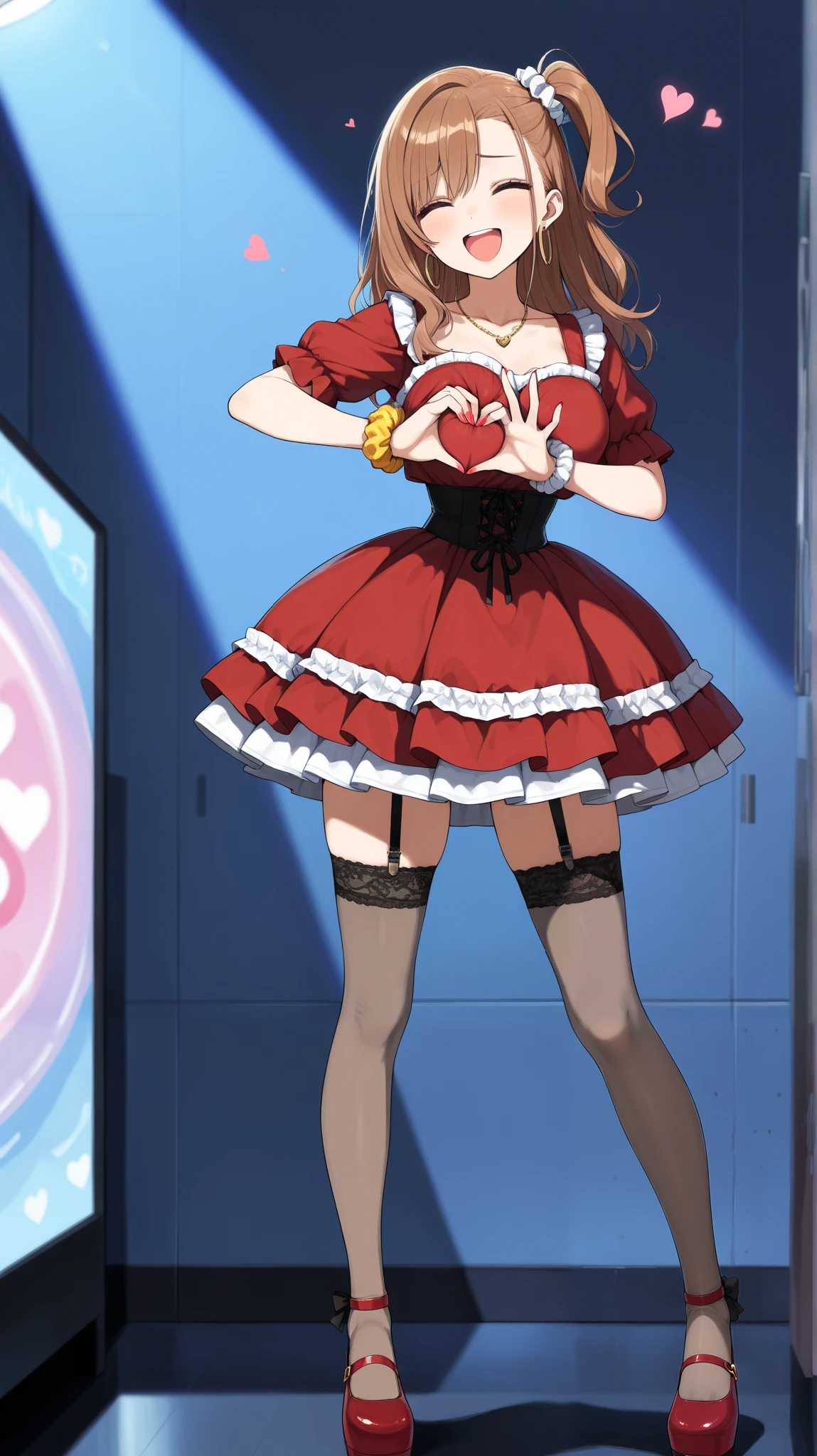 Sugar Angle, Soryu Asuka Langley, (Soryu Asuka Langley:1.5), blue eyes, Hair between the eyes, headgear, Interface Headset, Orange Hair, Both sides up, Blake Bodysuit, Long sleeve, Plug Suit, Red bodysuit, Indoor rest, Shabby room, break looking at viewer, (Cowboy Shot:1.5), break (Tabletop:1.2), 最high quality, High resolution, unity 8k wallpaper, (figure:0.8), (Beautiful attention to detail:1.6), Highly detailed face, Perfect lighting, Highly detailed CG, (Perfect hands, Perfect Anatomy),(Tabletop, 最high quality, high quality:1.4), Professional artwork, Intricate details, vision, Sharp focus, Detailed Photos, Tabletop, Cinema Lighting, City Park, (Vivid lighting, Vibrant colors, by Nagasawa Rosetsu:1.05), alone, (curve:1.1), Looking down at the viewer, There is a smile on his face, ((From below:1.5)) look back, ((Leaning forward)), View from behind, , (Full Body Shot:1.1), (Redhead:1.05), Long Hair, lipstick, compensate, Super detailed hair, Super detailed face, (Purple eyes:1.05), Perfect Eyes, Perfect Face, Earrings, (Confused, blush:1.2), Big Breasts, I took my shirt off., Jacket, (Thighs Thighs Thighs Thighs, garter belt:1.1), zettai ryouiki, Skirt, uniform, High heels, (Large Breasts:1.1), Cleavage, Big Ass, Thighs Thighs Thighs Thighs, Showing panties, ((ロールアップしたSkirt裾から股間まで))
