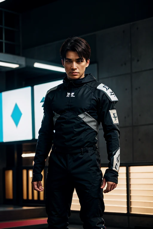 male furtivel futuristic suit