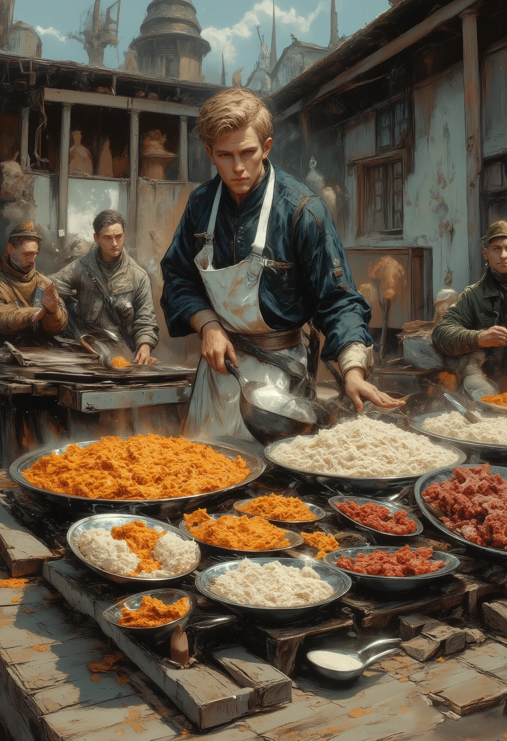 Airmen who love to cook with rice, new dishes