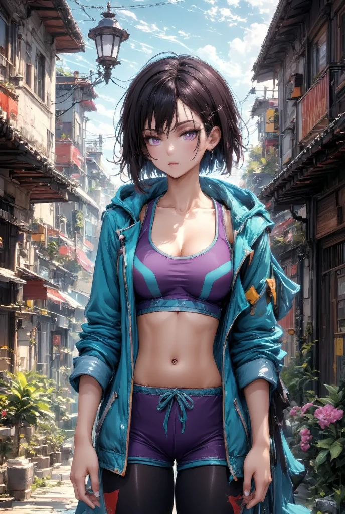 girl spacepunk,(((1girl))),((anime girl with extremely cute and beautiful black hair cat ears walking seductively down the street)),
(large breasts:1.4),saggy breasts,((((black wavy bob hair:1.35,messy hair,colored inner hair,large hair,absurdly long unkempt hair,long hair,ear breathing)))),((((cat ears,cat ears on head,big cat ears)))),((pink eyes:1.3,upturned eyes:1.3,perfect eyes,beautiful detailed eyes,rainbow glows ultra-detailed deep pink purple eyes:1.1,gradient eyes:1,finely detailed beautiful eyes:1,symmetrical eyes:1,big highlight on eyes:1.2)),((fat)),(((lustrous skin:1.5,bright skin: 1.5,skin tanned,shiny skin,very shiny skin,shiny body,plastic glitter skin,exaggerated shiny skin))),(spider lower abdomen,narrow waist,wide hip,athletic body,inflated legs,delicate detailed fingers,detailed body,detailed arms,human hands,(detailed face)),
cute,slutty,seductive,erotic,(((nsfw))),
zettai ryouiki,revealing clothing,show skin,((((underboob)))),(cleavage),(semi-naked,with little clothing,((tiny thong)),bare legs,visible thong straps),((((crop top hoodie,cropped hoodie,hoodie,hoodie intricate)))),((detailed outfit,detailed clothes)),
(dynamic pose:1.0),solo focus,embarrassed,centered,scale to fit dimensions,Rule of thirds,
outdoors,((night view)),(very pretty city neon synthwave,cyberpunk night street Background:1.5,dark sky,thick clouds),future vehicles,((neon lights)),thick clouds,(cyberpunk style,neon lights, (synthwave theme background), lonely street),(((detailed background:1.25))),
(best quality,high resolution,sharp focus,ultra detailed,extremely detailed,extremely high quality artwork,(realistic,photorealistic:1.37),8k_wallpaper,(extremely detailed CG 8k),(very fine 8K CG),((hyper super ultra detailed perfect piece)),flawless,(((masterpiece))),illustration,vibrant colors,(intricate),High contrast,Selective lighting,Double exposure,HDR (High Dynamic Range),Post-processing,Background blur,