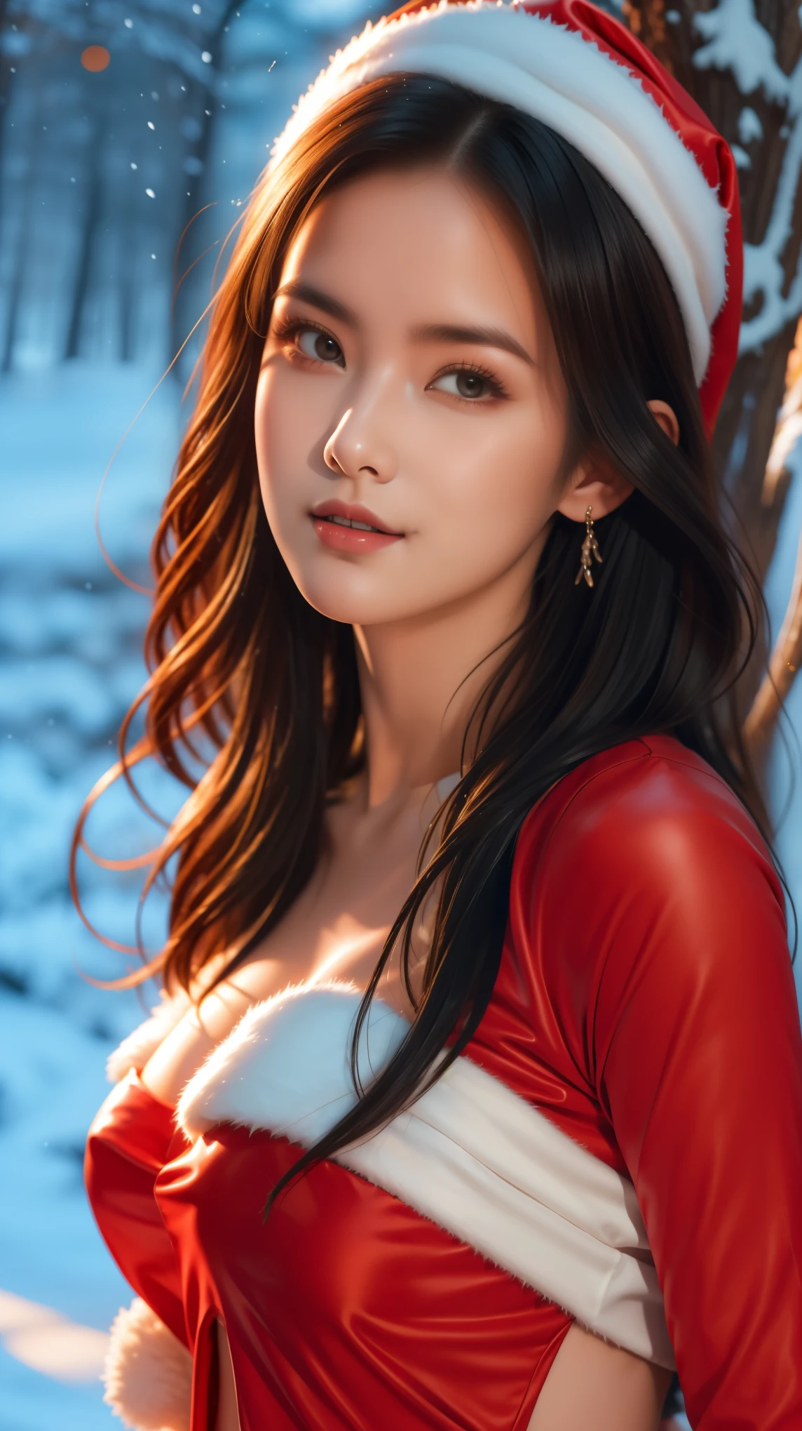 best qualtiy,tmasterpiece,The ultra-Highres,(真实感:1.4),Raw-Photo,1girll,Long Whitr hair,face highlight,In addition,girly,Flushing,18 years-old,Smiling 18-year-old female classmate,In addition,Innocent,(best qualtiy,8K,tmasterpiece:1.3),goose egg face,large eyes,long eyeslashes,Exquisite(Live-action realistic style),Eyes like stars,The Ultimate Face,Realistic light and shadow,Clear Facial Features,Milky Skin,Fair skin, highdetailskin, Realistic skin details, Visible Pore,(super detaill),(perfect body figure:1.1),Long Whitr hair,(dynamicposes),((Dynamic background((Bolshetic Light:1.3)),tits huge,Red long skirt,Alps,snow mountain,ski,freedom,dashing,Long leg,Shunguang