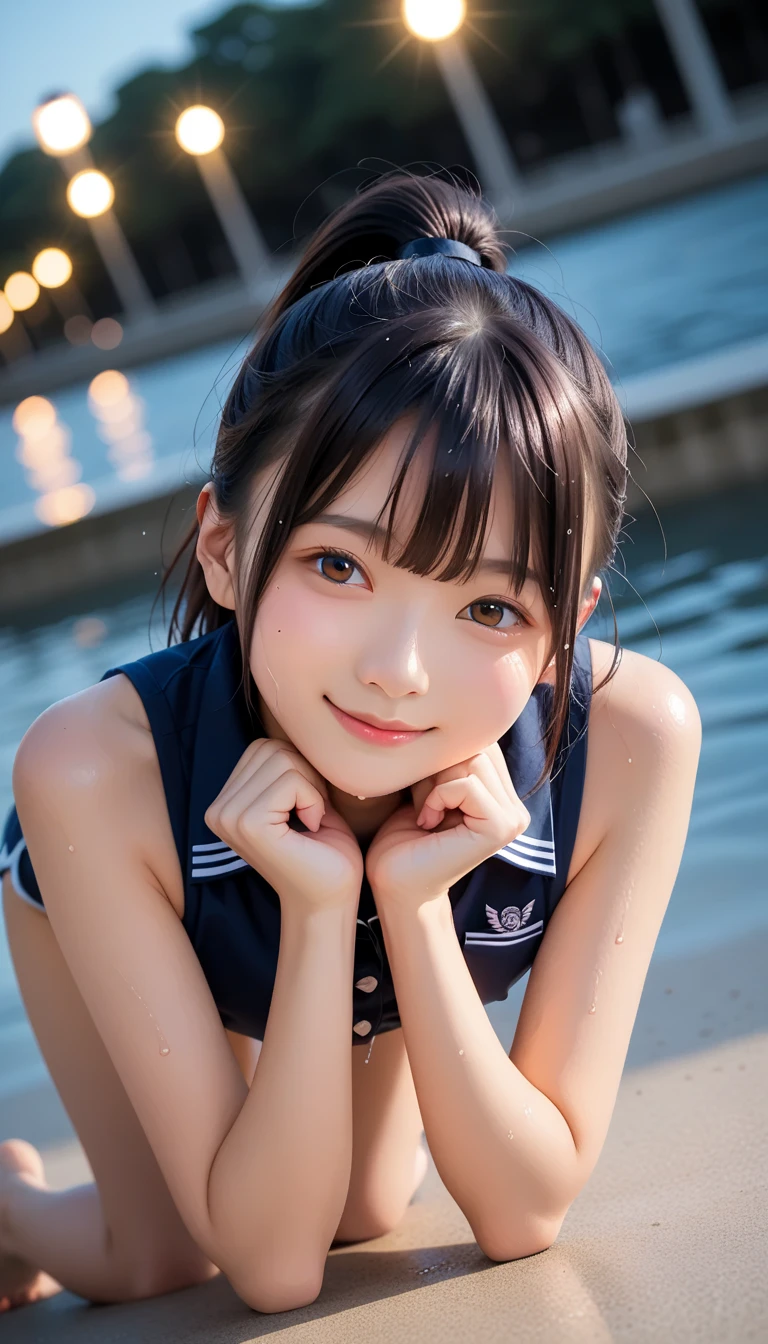 1girl, woman, girl in summer clothes, beautiful, medium breasts, flirtatious look, high res, ((tanktop jersey:1.78)), (1girl eyes looking at viewer:1.55), camisole, Plain costumes, Simple Background, Emphasis on the chest, White outfit, whole body, cute face, beautiful face, nipple, light smile, (skirt lift:1.2), skirt lift pov, shirt lift up, bra lift up, constricted waist, shirt_lift, blush, shy, panties, underwear, lifting shirt, underboobs, 25 years old woman, photorealistic, (bokeh), photorealistic, depth of field, best quality, anatomically correct, super detail, textured skin, UHD, 8k