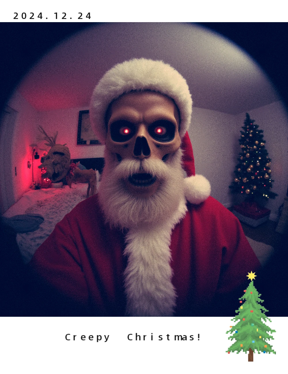 Christmas Polaroid Photo Generator