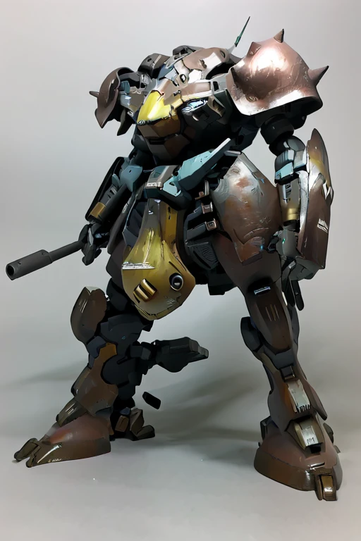 Oil paints, Gray body:1.3,  super detailed ,   high detail ,  High Quality , 最 High Quality ,  high definition , 1080P, city camouflage scheme painted militaryrobot,  super fine concept art , spider robot ,Alone,no human,Background,military, blue armor, giant, multi-legged vehicle , giant foot, bigfoot ,heavy legs ,tank, short and slender legs ,fat Four feet,short Four feet,Four feet,  increase legs , world domination , mechanized giant fishtail skirt