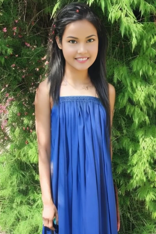 british indian girl, firm small bust in very short black summer dress, braless, no knickers, lots of cleavage