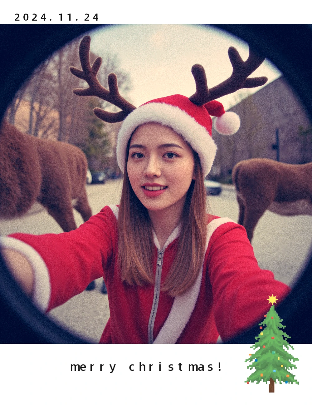 （1219）Theme：Christmas Polaroid Photo Generator/圣诞宝丽来照片生成器/クリスマスポラロイド写真生成器