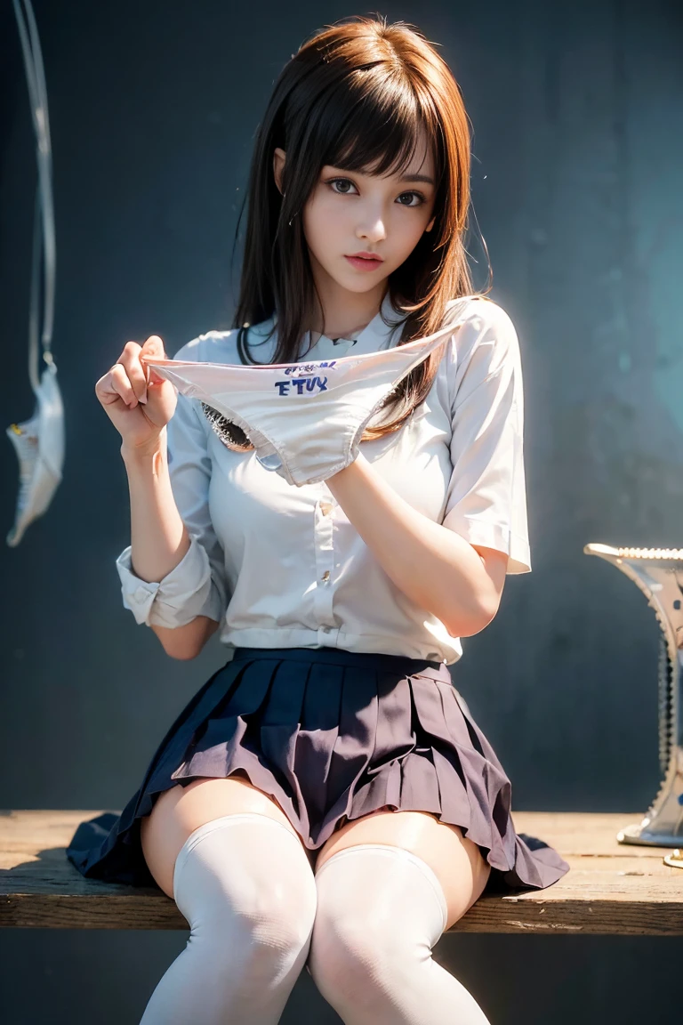 The Arad woman in her school uniform crouched down to look at the refrigerator, beautiful anime girl crouching, the anime girl is crouching, seductive anime girls, Anime girl cosplay, Beautiful Anime High School Girls, mayuri shiina from steins gate, attractive anime girls, beautiful and seductive anime woman, beautiful alluring anime teen, Anime girl in real life