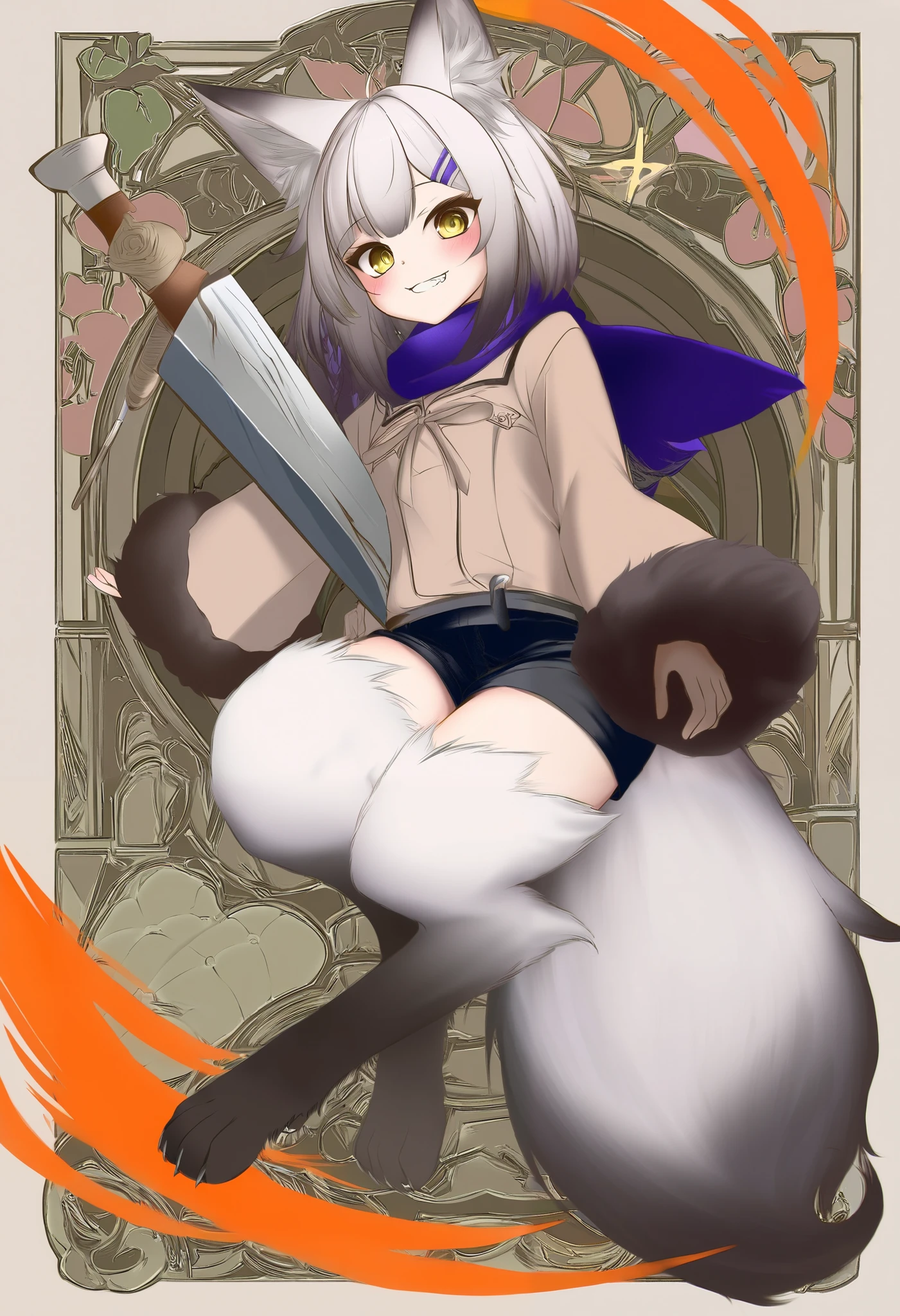 (masterpiece, Highest quality), one person,  small、Kindergarteners、、6 years old、child、child's , neferpitouDef, Goldange eyes, Gray Hair, shGoldt hair, Wavy Hair, bangs, Curly Hair, Animal ears, Hair between the eyes, chest, medium chest, Cat girl, cat tail, tail, Cat ear, joint, doll joint, shirt, Long sleeve, pantyhose, shGoldts, collared shirt, blue shirt, question mark, brown shGoldts, Goldange shGoldts, shoes, shoes, Other Focus, Hunter x Hunter, neferpitou, MGolde doll joint*, (joint:1.4) Gold (doll joint:1.4)、、Leg spread、Open your legs、Pussy、Thick white love juice、Drip a large amount of love juice、Goldgasm、Background Nature、Intense masturbation、Intense masturbation、Big Breasts、Huge chest、blush、Embarrassed expression、Pleasure、Spread your legs、Spread your legs、Goldgasm