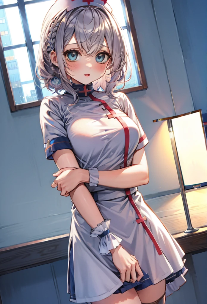  Shirogane Noel、Nurse uniform、One person