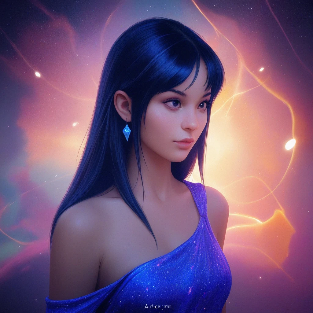  a close up of a woman with long hair and a dress, Artgerm and Atey Ghailan,  Beautiful digital artwork , Adorable Digital Painting,  Beautiful detailed digital art , Beautiful character painting,  Beautiful digital illustration , artgerm style,  artgerm and lois van Baarle , In the style of Ross Tran, inspired by Ross Tran, Stylized anime