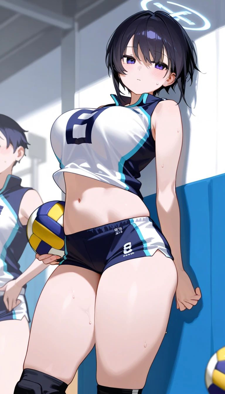 (masterpiece, best quality, high quality, ultra detailed, extremely detailed, ultra high res, best aesthetic, 8k),
(4girls:1.5), (group of 4), ((volleyball player take off volleyball ware)), (show off panties), (various colors panties:1.2), (glamorous), large breasts, high detailed face, cute face, 17 years old, thoughtful glance, (two legs), smile, (whore), (nose blush), sweat, steam,
BREAK,
various hairstyles, beautiful eyes, beautiful ass, (looking away), (cowboy shot),
BREAK,
(sleeveless volleyball ware),
BREAK,
(indoors), changing clothes room, (locker room),