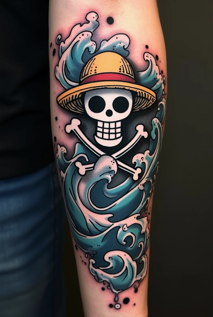 Tattoos with one piece symbolism