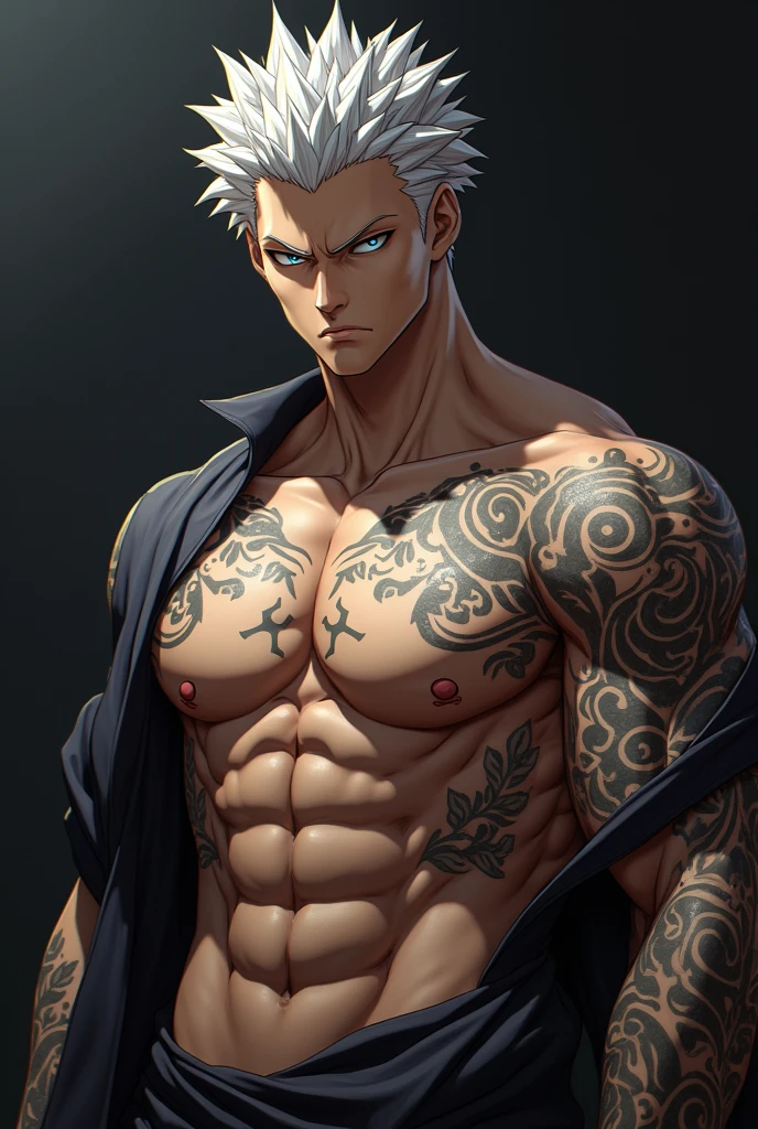 Handsome and strong Japanese yakuza 35 year old man lying in a Japanese-style room late at night,wearing kimonos,Short blonde hair,Cold white skin,Pale complexion,(Pale skin),Long slender figure,His body is covered with traditional Japanese tattoos,It was dark, (((Ultra-low angle shooting))),((((high detal)))), (Full shot), (Photorealsitic,Photorealistic,photo-realistic:2), (perfect bodies), (Perfect face), (Perfect eye), dangerous, bad-ass, Epic, ((((com rosto detalhado,Correct body structure,Correct body proportions))))