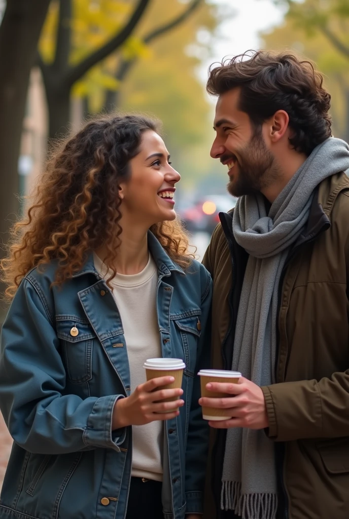 Imagine a successful dating couple