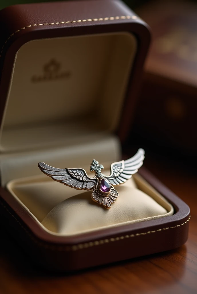 Garrard Wings Classic Pendant in a box 