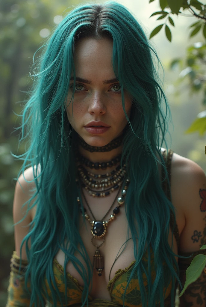 Ultra-detailed image of an 18-year-old toxic punk woman, mischievous eyes, long dirty hair, extremely sexy, Sloppy look, Short skirt, In Dynamic, smiling, bright colors, Intricate details of her beautiful eyes and perfect face, rim light.