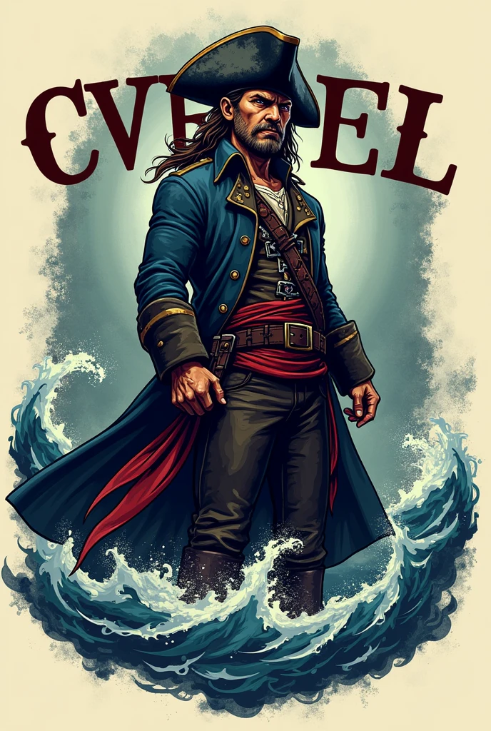 Make a wanted poster for a female pirate captain, black haired wistoh a cash reward, and add silver eyes to the captain. Add wristoing "Death or Life" below the name "Captain Angel", add a pirate hat to the captain, add a reward of $ 100.000.000, put the captain around 30 years old


