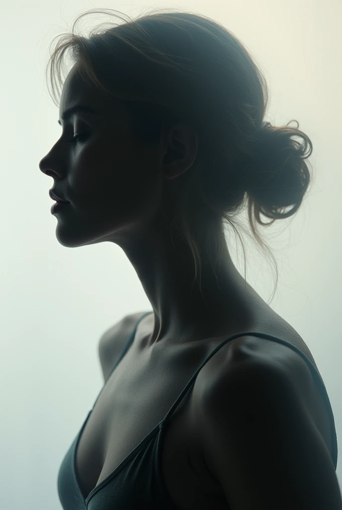  The hidden shadow is what you have refused to see ,  what you are afraid to look in the front . However,  what you reside in the dark does not disappear .  This letter invites you to illuminate what you have hidden ,  to bring to light those aspects of yourself /Because they fear being recognized .  Only in the embrace of the shadow is true freedom. Double exposure in 8k ultra hd