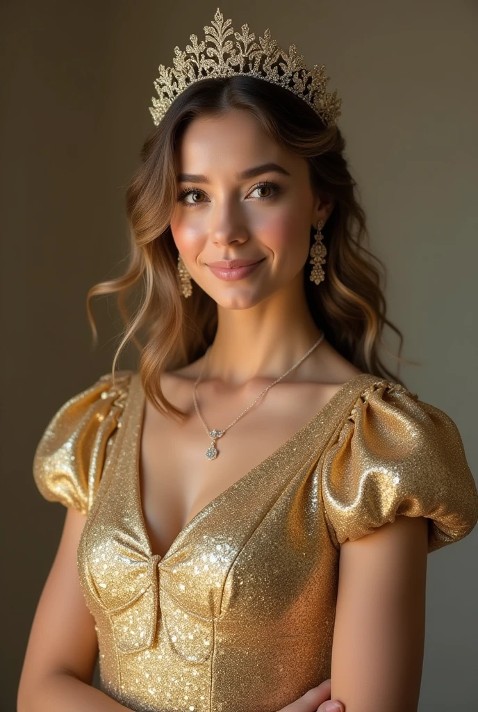 (RAW photo, best quality, masterpiece, ultra-detailed, high res), (realistic),(extremely delicate and beautiful:1), mesmerizing woman with long hair in sleek high ponytail , (((wearing glossy silver and gold lined cloak fastened at the neck :1.20))), crop top and hotpants , moonlit graveyard , detailed features, smiling expression of feelings, imaginative, highly detailed, extremely high-resolution details, photographic, realism pushed to extreme, fine texture, 4k, ultra-detailed, high quality, high contrast, full body shot