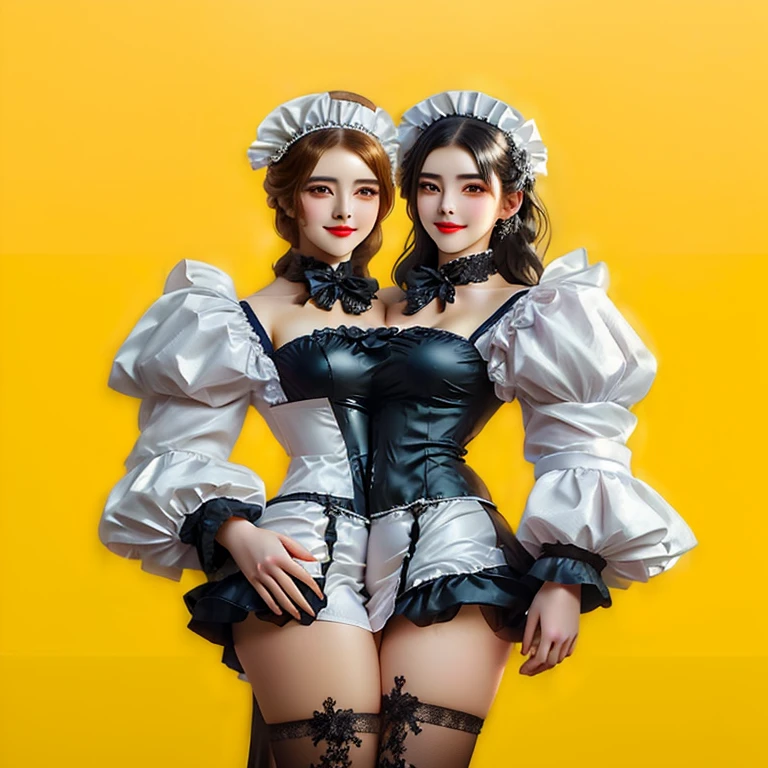 (Full Body of Extremely Detailed((3 Sexy Maid Dolls in a Box:1.37))), KAWAII perfect face with Reflective Eyes, Detailed(Delicate Clothing textures), Correct Graceful Legs, GiftBox with GlassCover, Specular Reflection, Cushioning Materials, TopQuality 8K Ultra-detailed masterpiece (ProfessionalPhoto:1.37), (Acutance:0.8), (Luminism:1.28), Renaissance art style, Colorful Light particles, (Full body from side) {MicroMini Skirt|Kissing Face to Face|Thigh Gap|Cute Peach AssFocus|(NakedApron with (Overflowing Sideboob))}, Radiant Fine Skin with Transparency, (Exposed:0.4) {Pink Hair|LightBlue Hair|Blonde|Pure White Hair|Liquid Hair|Red Shoes}, Perfect Lighting
