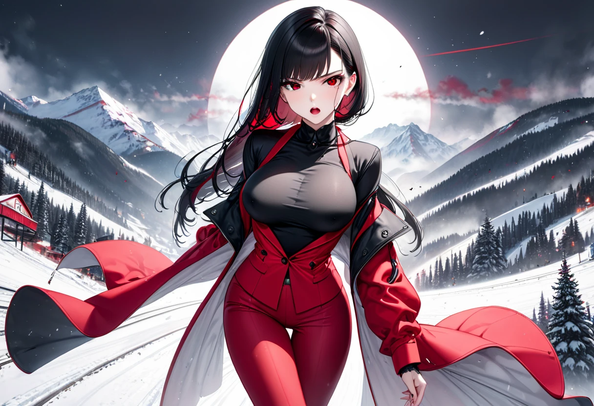 Gothic rena girl,(((1girl))),((extremely cute and beautiful black hair anime gothic rena girl)),
(((Hairry lair:1.2), _ree, reindeer_ Horns,(huge Horns:1.2),)),,dropped hair on the chest, long ponytail hair:1.35,big horse tail hair, long hair,colored inner hair,ear breathing)))),((red eyes,eyes facing up:1.3,beautiful detailed eyes,beautiful finely detailed eyes:1,great highlight in the eyes:1.2,inclined eye)),(((Luster skin:1.5,bright skin:1.5,tan skin,bright skin,very shiny skin,body,plastic glitter skin,exaggerated shiny skin,reflexive skin)),(spider abdomen,narrow waist,wide waist,athletic body,inflated legs,delicate fingers,detailed body,detailed arms,human hands,(Detailed face)),
cute,soy,seductive,erotic,(((no_NSFW))),
Zettai Ryouiki,Revealing clothes,show skin,(((Sexy gothic fur coat, gothic fur coat clothing, wearing a gothic fur coat:1.3,dark red winter coat))),((black miniskirt,black mini skirt with hairy edge,Gothic straplack visible thong clothing,semi-naked,with little Gothic clothing,(((black shadow,Thick Black Eyeliner,Long and dramatic eyelashes,black lips,planets Accessories,Planets ornaments)))),(planets in their clothes,detailed clothing,detailed clothes),
(Dynamic pose:1.0), ground focus, embarrassed, centered, scale to fit the dimensions, rule of thirds,
Twilight,holiday village background,winter,nevestorm in background,(Pinhal),Detailed background:1.25,snow covered,lots of snow,snow,snow forest background,(((bright snowflakes,sparkling details))),Christmas tree,
(Best quality),(very high resolution),(clear focus),(ultra detailed),(extremely detailed),(very high quality artworks),8k_wallpaper,(extremely detailed CG 8k),(very thin 8K CG),((hyper super ultra detailed perfect piece)),impeccable,(((master piece))),illustration,vibrant colors,(intricate),high contrast,Selective illumination,double exposure,HDR (high dynamic range),Post-processing,background blur,