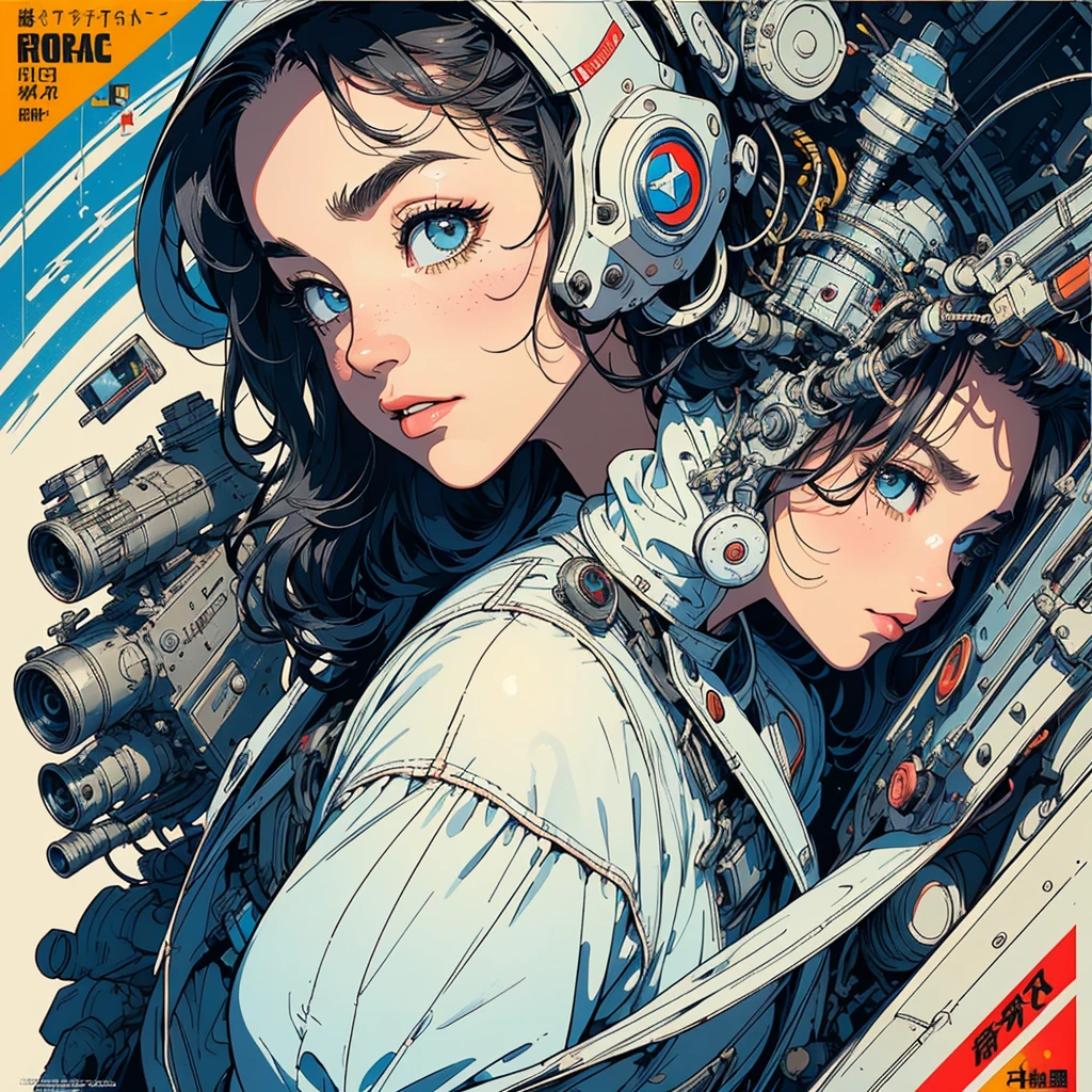 (((masterpiece, highest quality))),(((solo:1.2))),(((1girl:1.2))),(((32k wallpaper))),(very detailed, vintage science fiction),((((((geometric cinematic movie poster)))))), (bauhaus), shape,(((abstract))),(mid century modern),movie poster,(((((portfolio))))),(((((Close-up))))),(((((bust up))))),((((more various angle)))),(((ultimate highlight))),Vast landscape,((((complete. detailed face)))),(((Extremely talented))),(((most complecated machine))),(((text))),(((typography))),(((((best complicated machine))))),(((((genius mechanic))))),(((gorgeous light leak))),(((perfect detailed Infrared Goggles,thermography))),(((extreme reflection lens))),