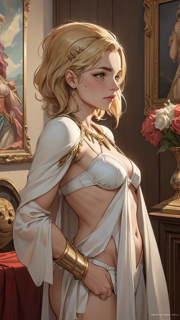 painting,roses,beautiful detailed body,delicate skin tones,soft lighting,romantic atmosphere,evocative,passion,realistic,subtle brushstrokes,impressionistic background,implied sensuality,classic art style,vibrant colors,graceful poses,elegance,long stem roses,painting on canvas,studio lighting,intimate setting,artistic composition,implied story,professional artwork,natural beauty,feminine allure,subdued color palette,seductive,artistic expression,harmonious,sublime,artistic masterpiece,dazzling,painterly,exquisite details,figurative,visual poetry,ethereal