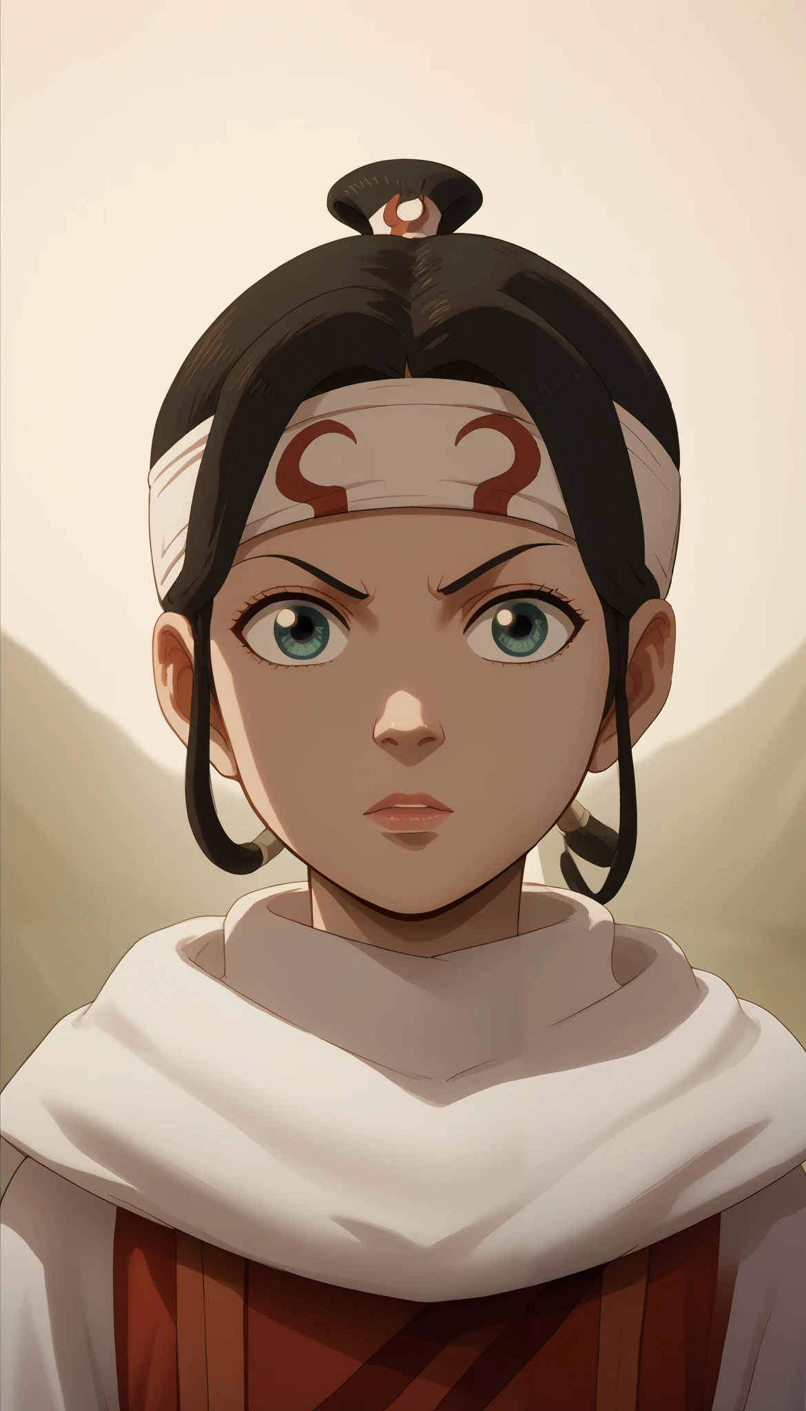 ((Katara [Avatar The Last Airbender)) ((((cowboy shot)))) beautiful detailed eyes, beautiful detailed lips, extremely detailed eyes and face, long eyelashes, 1child , masterpiece, super detail, high details, high quality, best quality, highres, 1080P, 8k, 16k, very accurate clothing, cowl headband on forehead fantasy, anime, intricate details, vivid colors, cinematic lighting, dramatic lighting, cinematic composition, dramatic composition