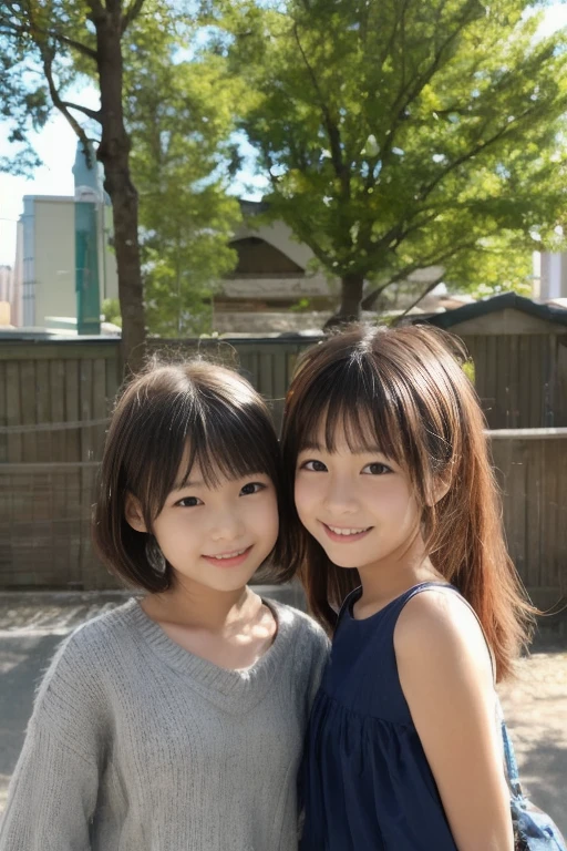 ((( Japanese)))、((( Transcendental Cute Three Elementary School Girls )))