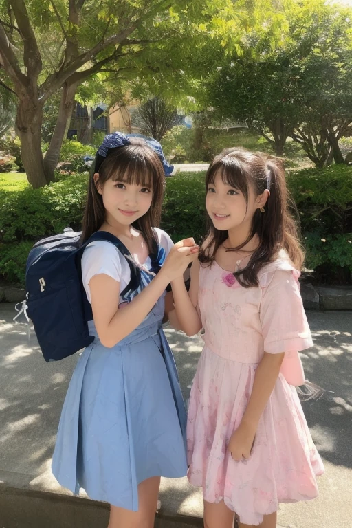 ((( Japanese)))、((( Transcendental Cute Three Elementary School Girls )))