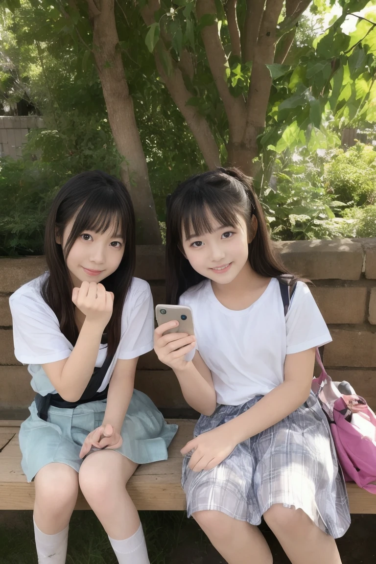 ((( Japanese)))、((( Transcendental Cute Three Elementary School Girls )))