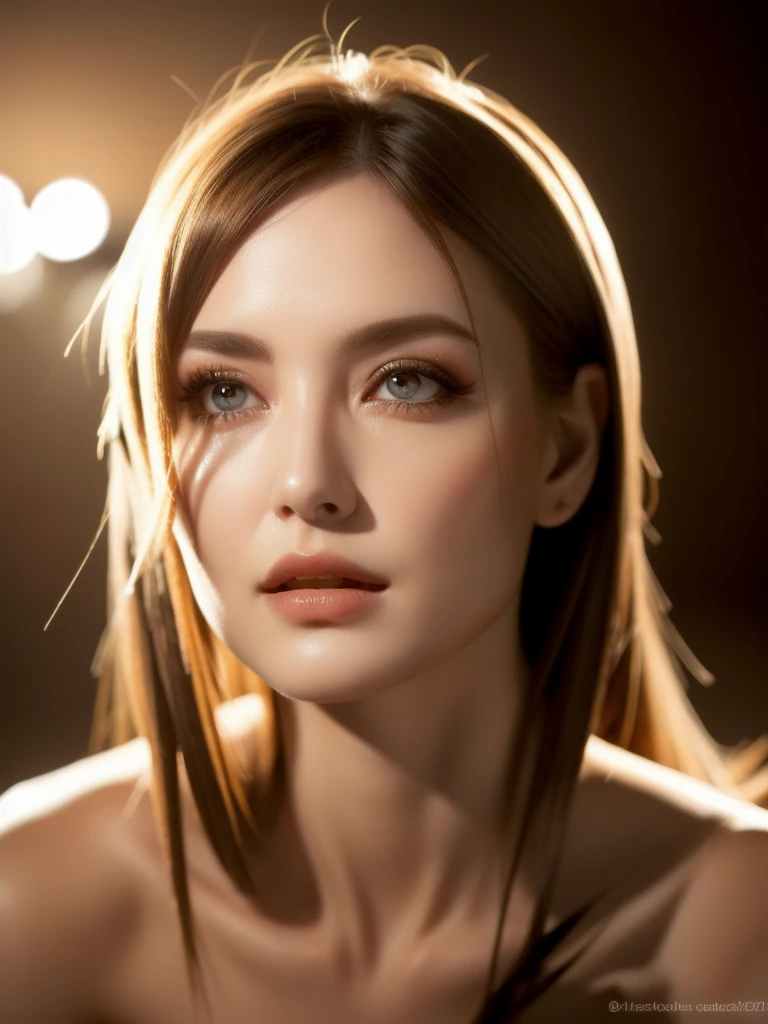 masterpiece, best quality, 1girl, mature female, beautiful detailed eyes, beautiful detailed lips, extremely detailed face, longeyelashes, elegant dress, graceful pose, cinematic lighting, dramatic lighting, warm color palette, chiaroscuro, 