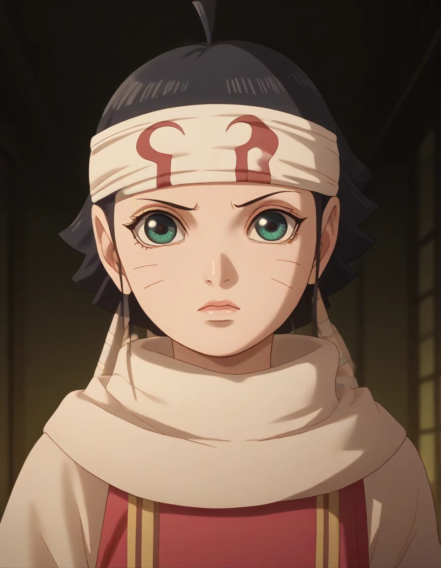 (((Himawari Uzumaki))) beautiful detailed eyes, beautiful detailed lips, extremely detailed eyes and face, long eyelashes, 1child , masterpiece, super detail, high details, high quality, best quality, highres, 1080P, 8k, 16k, very accurate clothing, cowl headband on forehead fantasy, anime, intricate details, vivid colors, cinematic lighting, dramatic lighting, cinematic composition, dramatic composition